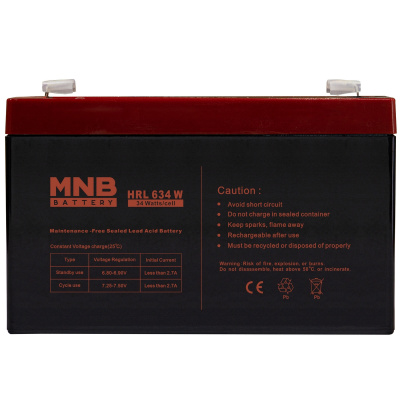 MNB BATTERY HRL 634 W Аккумуляторная батарея