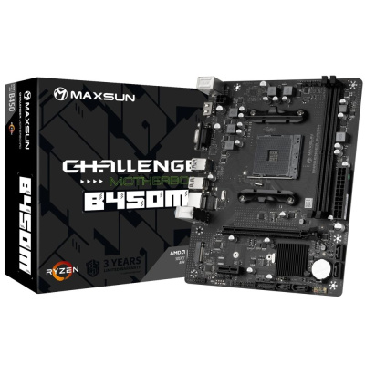 Maxsun MS-Challenger B450M AM4 6940709669747 Материнская плата