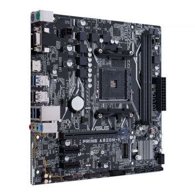 ASUS PRIME A320M-K Материнская плата 90MB0TV0-M0EAY0 2