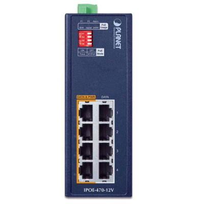PLANET IPOE-470 Промышленный инжектор PoE 2