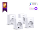 TP-Link Tapo P100 (4-pack) Умные мини Wi-Fi розетки 3
