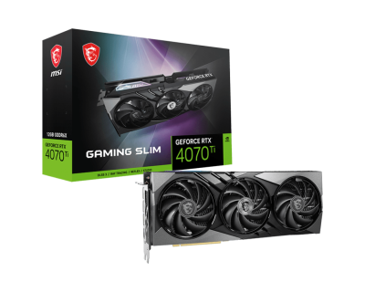 MSI GEFORCE RTX 4070 TI GAMING SLIM 12G Видеокарта 6
