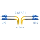 SNR SNR-PC-LC/UPC-DPX-A-5m Патчкорд оптический