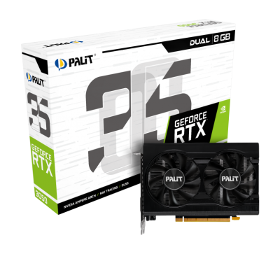 Palit GeForce RTX 3050 Dual V1 Видеокарта NE63050018P1-1070D V1 6