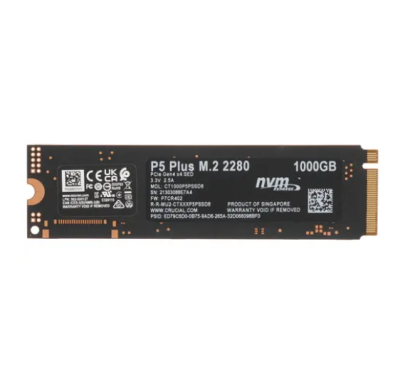 Crucial P5 Plus CT1000P5PSSD8 Накопитель SSD M.2 1000 ГБ  1