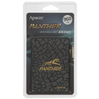 Apacer AS340 PANTHER 960 Гб SSD Жесткий диск AP960GAS340G-1 1