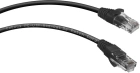 Cabeus PC-UTP-RJ45-Cat.5e-1m-BK Патч-корд U/UTP