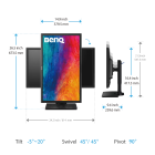 BenQ PD2700Q Монитор  9H.LF7LA.TBE 8