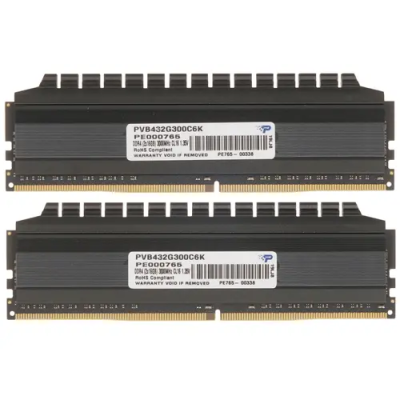 Patriot Viper 4 Blackout 32GB Модуль памяти PVB432G300C6K 1