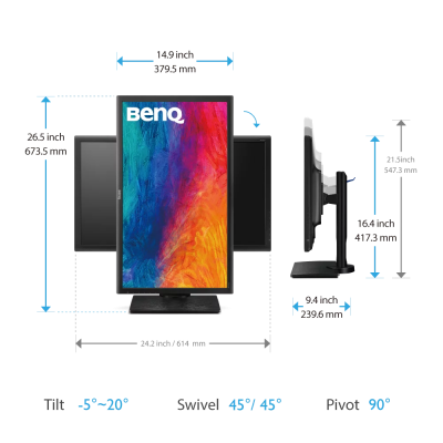 BenQ PD2700Q Монитор  9H.LF7LA.TBE 7