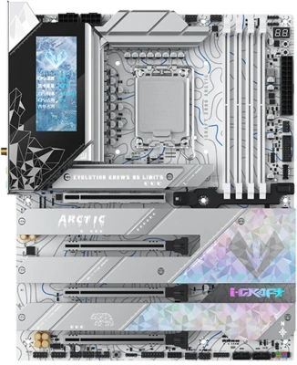 MAXSUN MS-ICRAFT Z890 ARCTIC Материнская плата