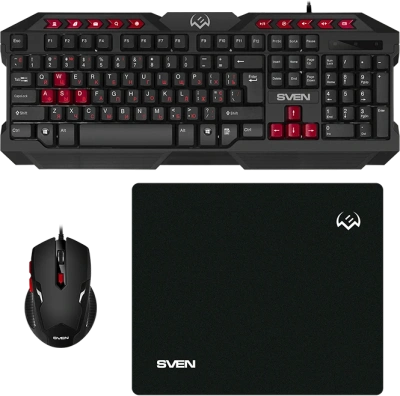 Sven GS-9200 Игровой набор клавиатура+мышь+коврик