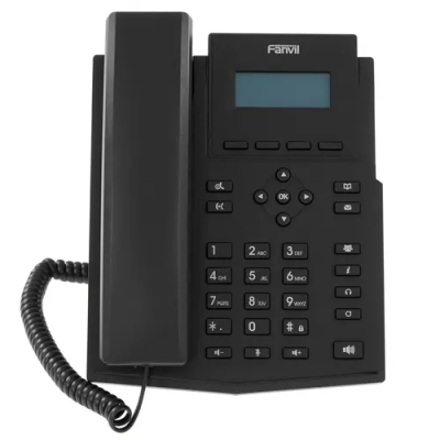 Fanvil X301G Телефон IP c б/п черный 1