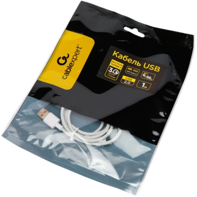 Cablexpert CC-USB2-AMCM-66W-1M-W Кабель 2