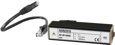 OSNOVO SP-IP/1000D Устройство грозозащиты 1