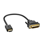 GCR PRO GCR-HD2DVI1-0.5M Кабель PROF 2