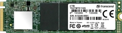 Transcend SSD MTE110S TS2TMTE110S Твердотельный накопитель