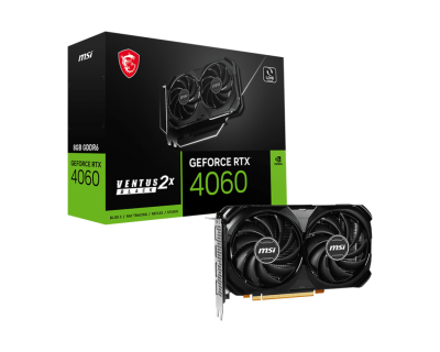 MSI GEFORCE RTX 4060 VENTUS 2X BLACK 8G Видеокарта