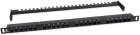 Cabeus PLHD-24-Cat.5e-Dual-180-0,5U Патч-панель