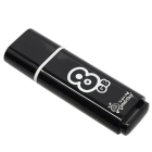 Smartbuy Glossy series Black 8Gb Память USB Flash SB8GBGS-K