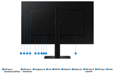 Samsung LS27D604UAIXCI Монитор 7