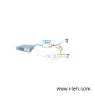 Info-Sys РГ4PoE Исп.2 (male-female) Грозозащита Ethernet POE РГ4PoE-male-female 4