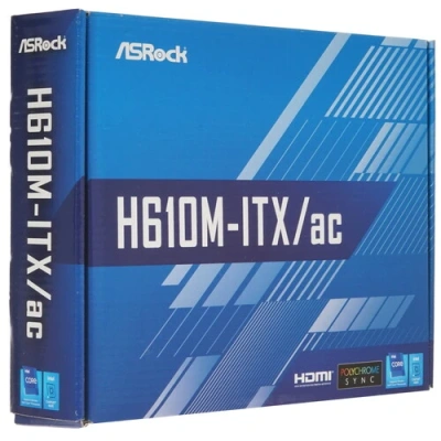 Asrock H610M-ITX/AC Материнская плата 4