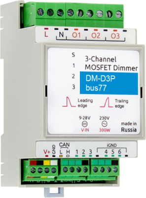 iRidi DM-D3P Трехканальный диммер