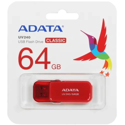 Adata AUV240-64G-RRD Флэш-накопитель 1