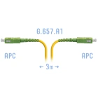 B-Optix BO-PC-SC/APC-A-3m Патчкорд оптический