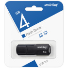Smartbuy CLUE Black 4GB USB-накопитель SB4GBCLU-K