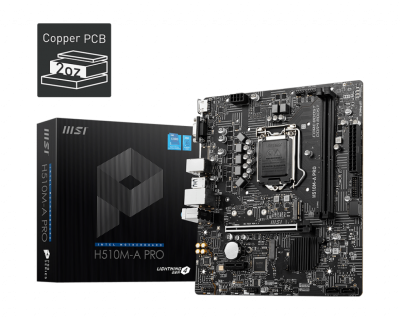 MSI H510M-A PRO Материнская плата  4