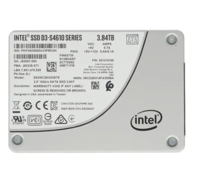 Intel D3-S4610 Series 3.84Tb Накопитель SSD SSDSC2KG038T801
