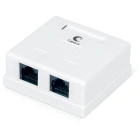 Cabeus WS-8P8C-Cat.6-2 Розетка компьютерная RJ-45(8P8C)