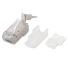 Hyperline PLUG-8P8C-UV-C6A-SH-50 Разъем