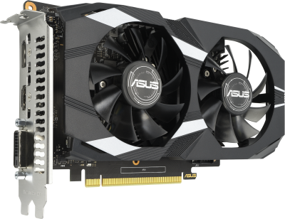 ASUS DUAL-GTX1650-O4GD6-P-V2 Видеокарта 90YV0GX8-M0NA00 3