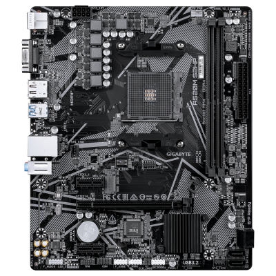 Gigabyte A520M S2HP Материнская плата 1