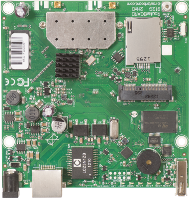 Mikrotik RB912UAG-2HPND Материнская плата с интегрированным Wi-Fi 2 ГГц 1