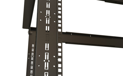 Hyperline ORK2A-4781-RAL9005 Открытая стойка 4