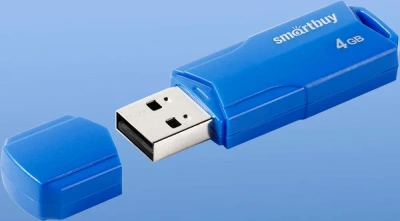Smartbuy CLUE Blue 4Gb USB-накопитель SB4GBCLU-BU 2
