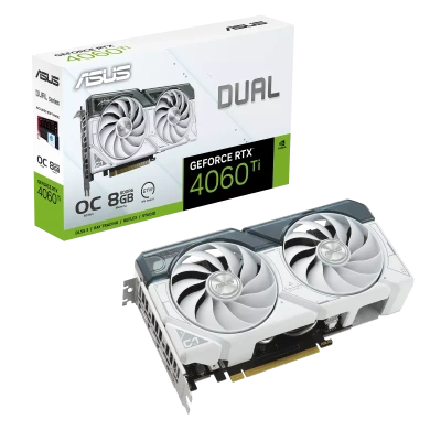 ASUS DUAL-RTX4060TI-O8G-WHITE Видеокарта 90YV0J42-M0NA00