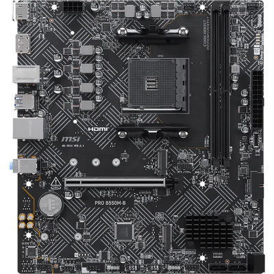 MSI PRO B550M-B Материнская плата 5
