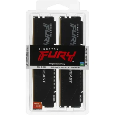 Kingston FURY Beast Black KF560C36BBEK2-32 Модуль памяти 1