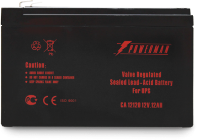 POWERMAN BATTERY 12V/12AH CA12120 Батарея