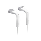 Ubiquiti UniFi Ethernet Patch Cable White 0.3м (UC-Patch-0.3M-RJ45) Кабель U-Cable-Patch-0.3M-RJ45