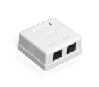Exegate SM2-RJ45-C5 EX292843RUS Розетка внешняя двойная