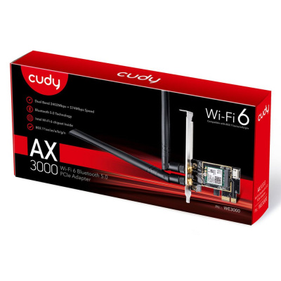 Cudy WE3000 Адаптер беспроводной связи (Wi-Fi) 5