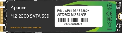Apacer AP512GAST280X-1 Накопитель SSD 1