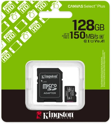 Kingston SDCS3/128GB Карта памяти 1