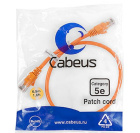 Cabeus PC-UTP-RJ45-Cat.5e-0.5m-OR Патч-корд U/UTP